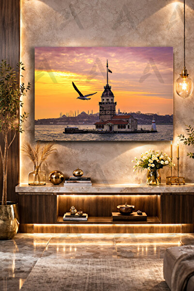 Artease İstanbul Kız Kulesi Kanvas Tablo