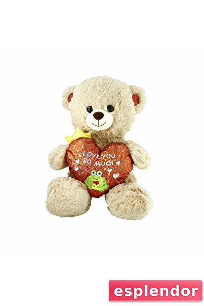 esplendor PJH2323 Plush Heart Bear Love You 30 cm