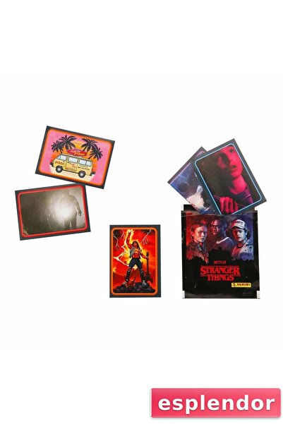 esplendor 5 بطاقات ملصقة ذات طابع مسلسل سترينجر ثينجز