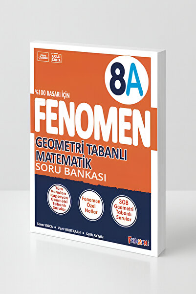 Fenomen Yayıncılık Fenomen 8. Sınıf A Geometri Tabanlı Matematik Soru Bankası