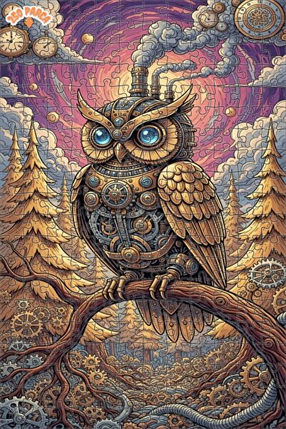 Esranın Dünyası لغز خشبي مؤطر بطبقتين من ميكانيك البويه آرت 250 قطعة 30x30