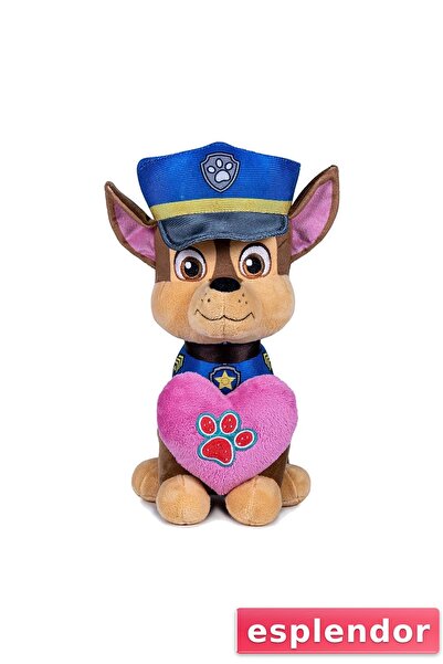esplendor Paw Patrol Heart-Shaped Plush Toy Figure 20cm Tall