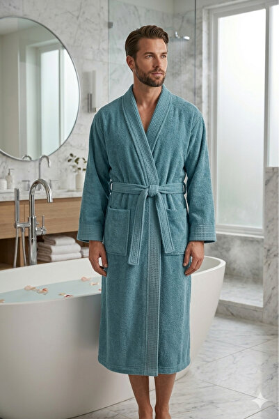 INTER Z رداء كيمونو من سلسلة طوكيو بياقة وافل