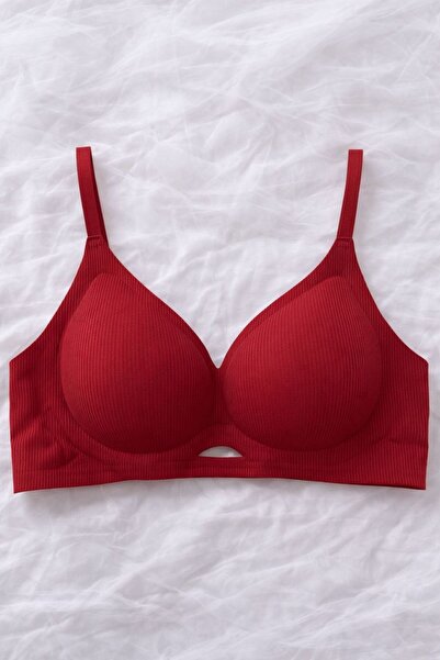 Luvia Lingerie hayalet sütyen fitilli lazer kesim