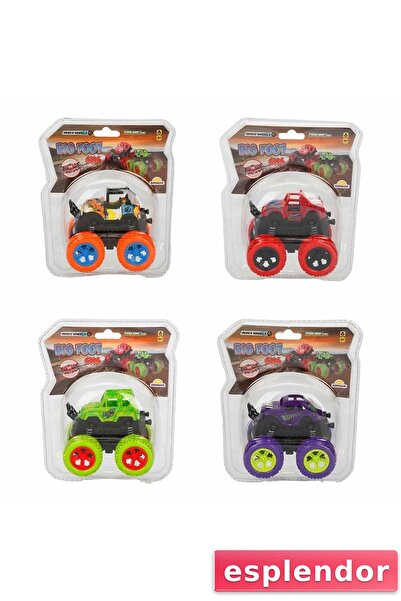 esplendor سيارة ماكس ويلز بيج فوت 4x4 -86841 - يتم شحن قطعة واحدة في المخزون