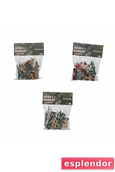 esplendor مجموعة لعب الجندي الكبير مع حقيبة - سيتم إرسال قطعة واحدة متوفرة في...