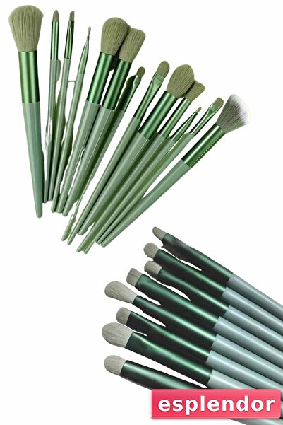 esplendor Professional Makeup Brush Set 13 Pieces Soft Bristle Brush Set Eyes...