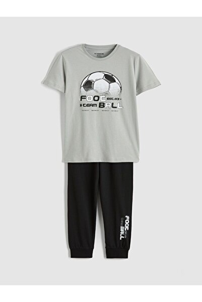 LC Waikiki Printed Boy's Pajama Set