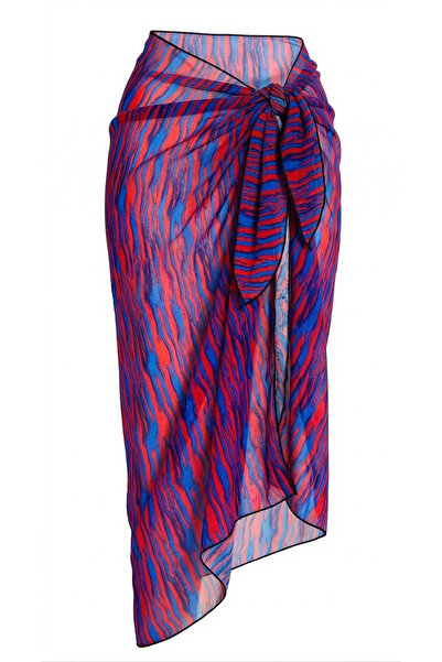 randevu Πολύχρωμη Με σχέδιο Παρεό Με δέσιμο Φούστα Παρεό