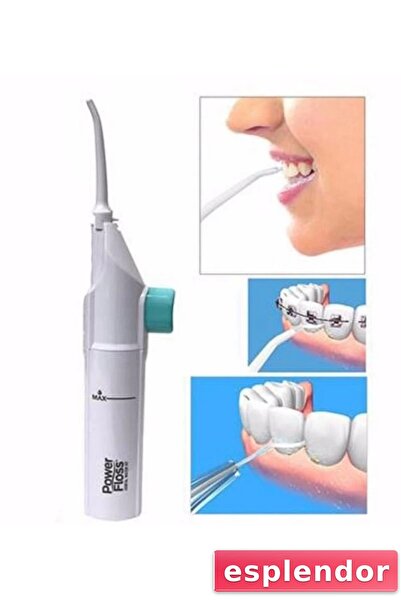 esplendor Manual Water Portable Dental Cleaning Device