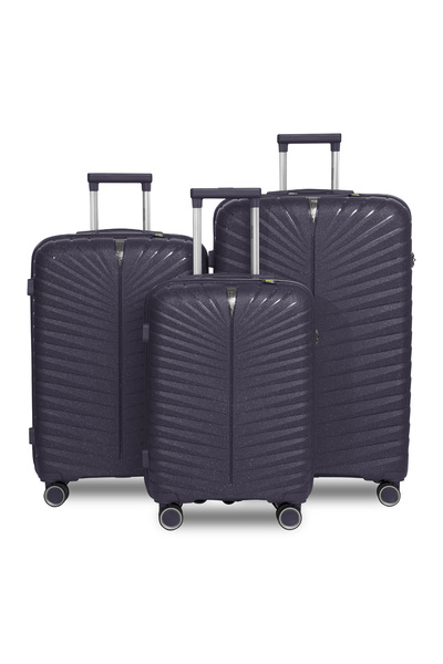 PARAJOHN Para John luggage set, polypropylene luggage set, 3 piece suitcase s...