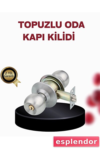 esplendor Adjustable Knob Door Lock Stainless Steel Body