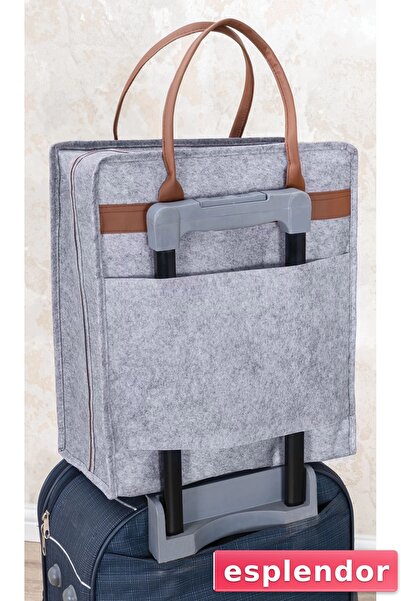 esplendor Leather Handle Shoe Travel Bag 04263