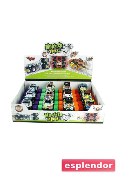 esplendor jw567-126 عجلة كبيرة ذات احتكاك 1:36 نمط -vrd