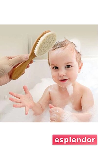 esplendor Goat Hair Organic Baby Bath Comb