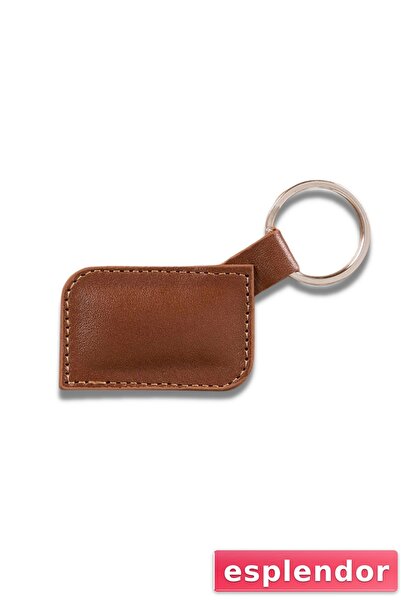 esplendor سلسلة مفاتيح جلدية RST2EF تان