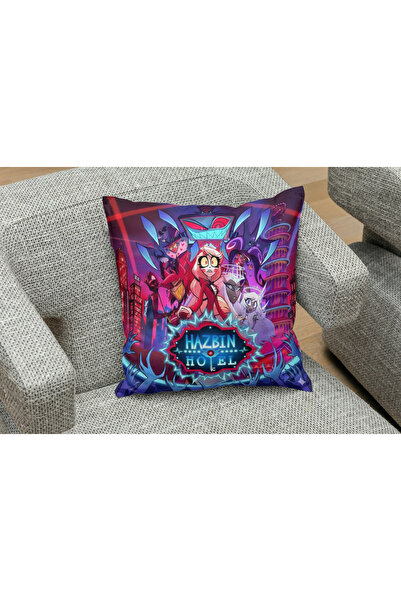 OWLBAG COMPANY OWL BAG Hotel hazbin cu model design pătrat B0Ş pernă KILIFI