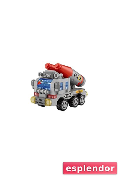 esplendor مجموعة مكعبات سيارات LZ8615 LOZ صغيرة الحجم 150 قطعة - فاجون لايف