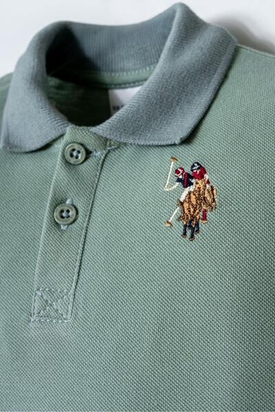 U.S. Polo Assn. Baby Boy Polo Collar Pique Shorts T-Shirt Set