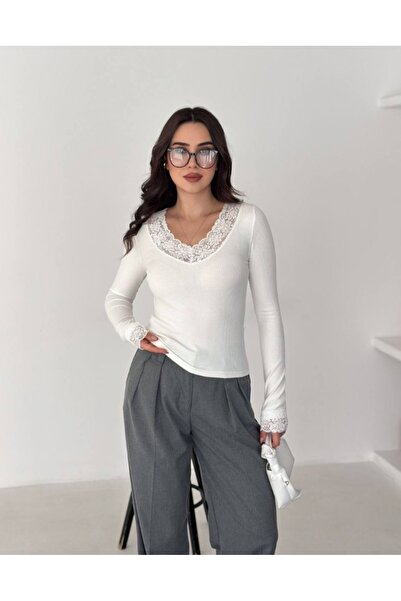 sümel butik Küpürlü Badi Modal Kumaş Rahat Şık