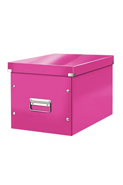 Leitz 6109 WOW C&S ORTA BOY KÜP SAKLAMA KUTUSU PEMBE
