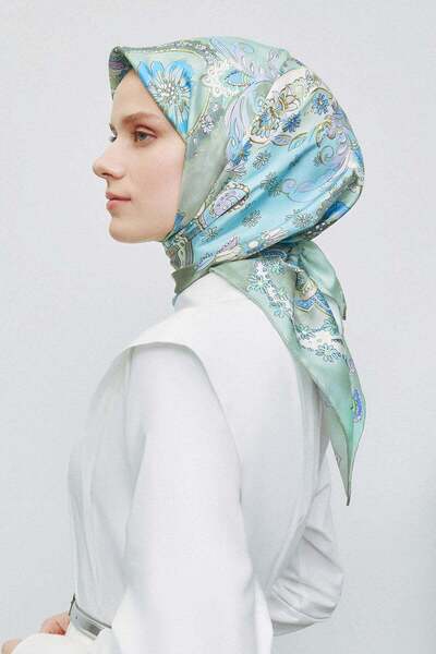 Armine mătase Eșarfă 2025 Primăvară-Vară - 9338D-56 - Sura