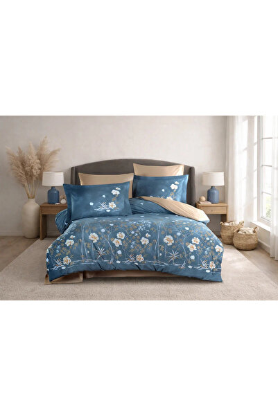 ZEMİRA HOME Double Poplin Nev Parlin Aqua