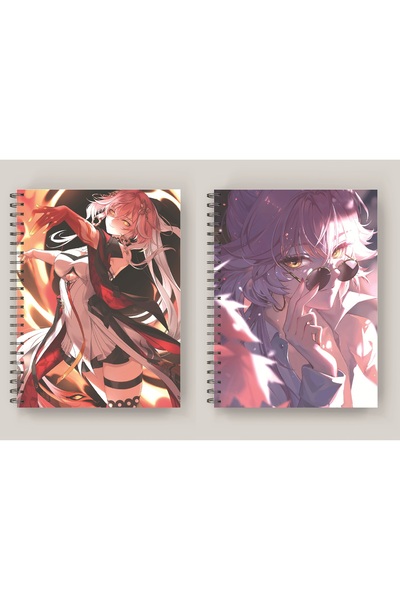 nihonwosekai 2 komada WUWA Wuthering Waves A5 anime sveske