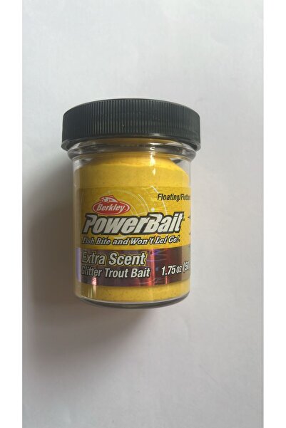 BERKLEY Power Bait Alabalık Hamur Yemi (Peynir Aromalı/Sarı)- 1633583