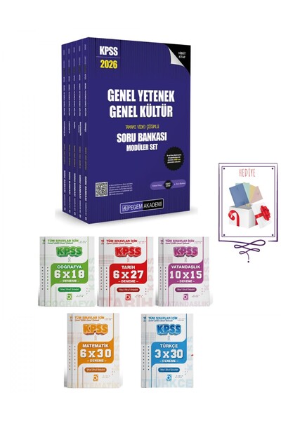 Bigelio Yayıncılık 2026 KPSS Genel Yetenek Genel Kültür Tamamı Çözümlü Soru B...
