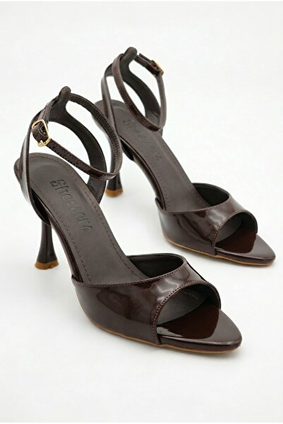 Redoxy Women's Special Design Ankle Strap Single Strap Stiletto Thin High Hee...