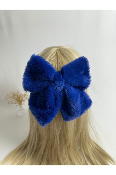 MegssStore أزرق بلون الكوبالت مشبك أوتوماتيكي أزرق اللون وبري فيونك