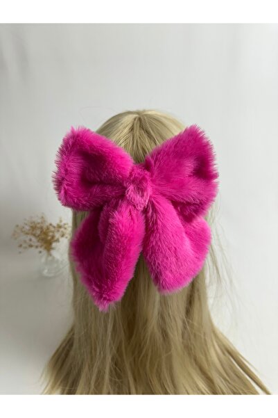 MegssStore مشبك أوتوماتيكي وردي اللون بـ وبري فيونكات