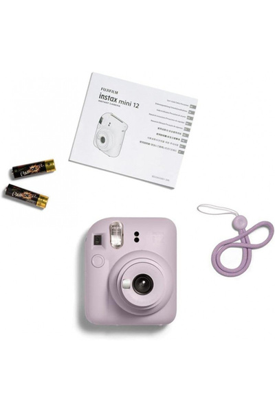 Fujifilm كاميرا فورية Instax Mini 12 - بنفسجي أرجواني