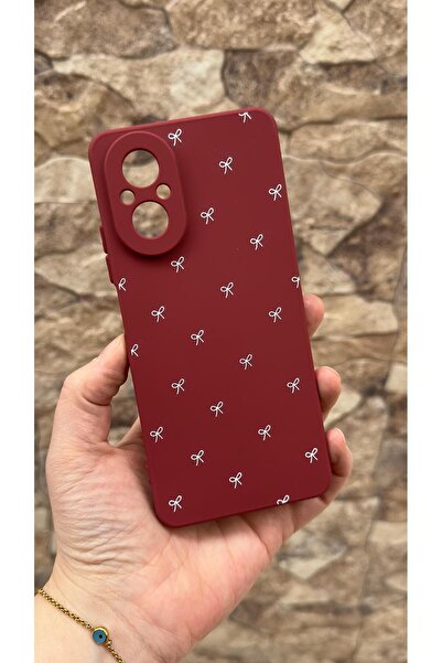 Vip Case Realme 12 Lite Compatible White Bow D Patterned Silicone D Shock-Abs...