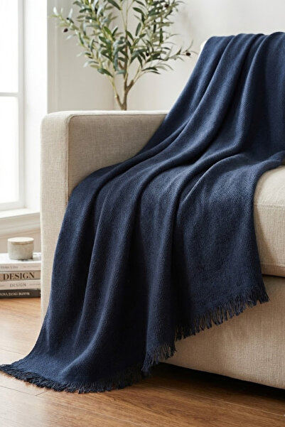 Valmia Home 100% Cotton Buldan Handmade B Herringbone Patterned King Size P T...