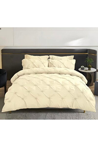 Truva Home Velmora Finet 6-Piece Duvet Cover Set with Buttons - Premium Bed S...