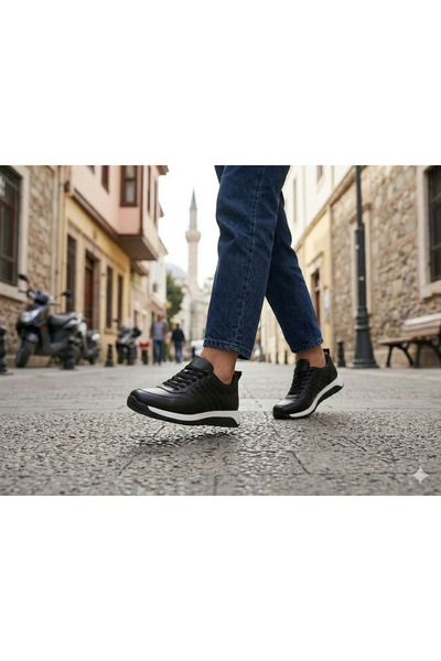 OFLAMAZ Women's Sports Shoes with Parachute Capton Detail, Comfortable, Suitable for Lightweight Days of Daily Wear