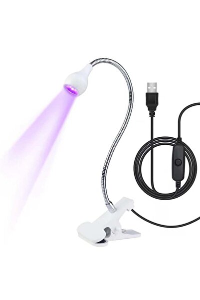 GIRLS CORNER UV LED nail manicure clip lamp, for drying polygel/gel reusable ...