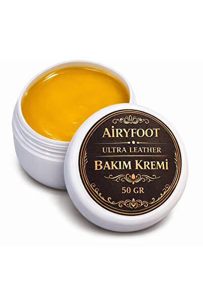 AiryFooT Doğal Deri Besleyici, Koruyucu Ve Su İtici Bakım Kremi 50 gr