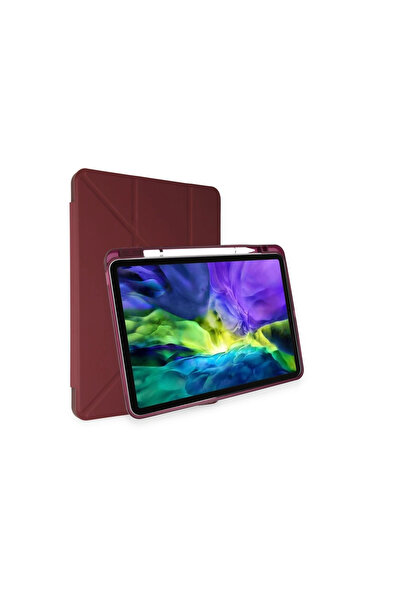 eco port iPad Air 4 10.9 Case Mars Tablet Case with Pen Holder - Plum