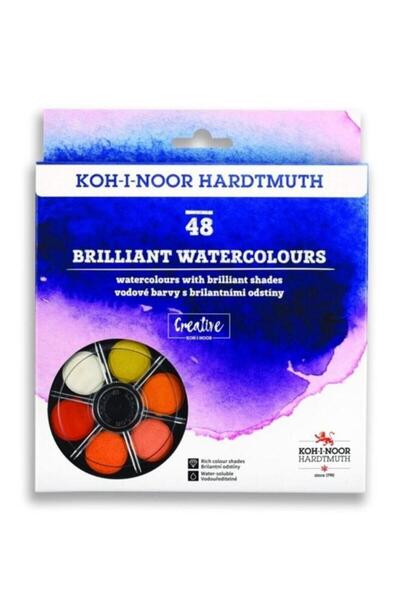 Koh-i Noor Kohinoor Parlak Suluboya Seti 48 Renk 017450700004