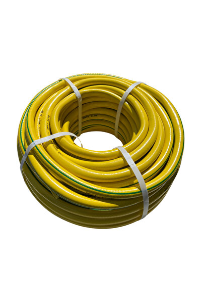 TUC Professional yellow garden hose with insert, anti-algae, frost-resistant,...