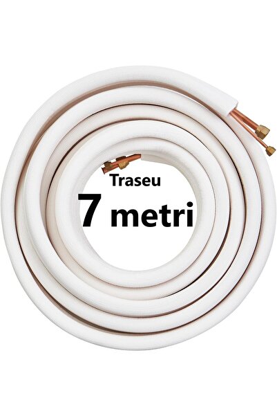 AdroPro Kit 7 meters Copper Pipe 1/4'', 3/8'' for installation, assembly Air ...