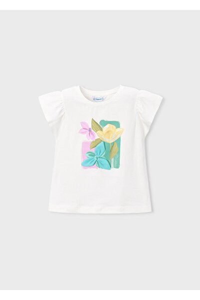 MAYORAL Tricou imprimat pentru fete, verde