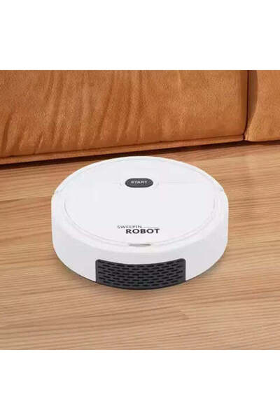 OEM Aspirator robot Sweepin White cu încărcare USB, zgomot redus