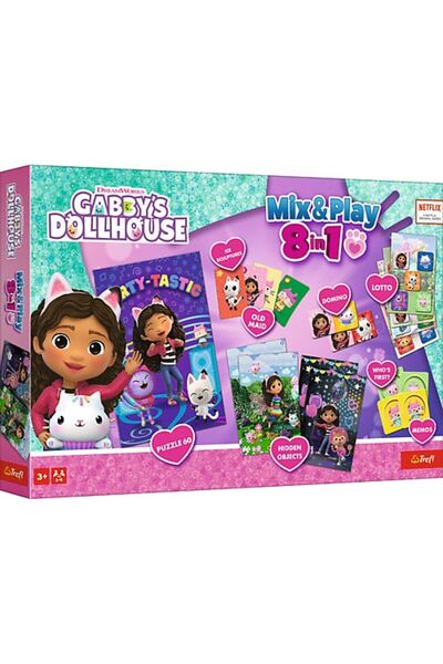 Trefl Gabbys Dollhouse Joc 8In1