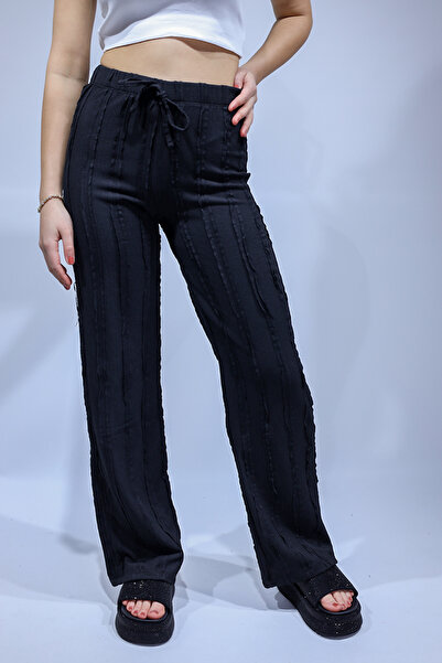 ELİT SHOES Original brand viscose fabric comfortable fit women's trousers