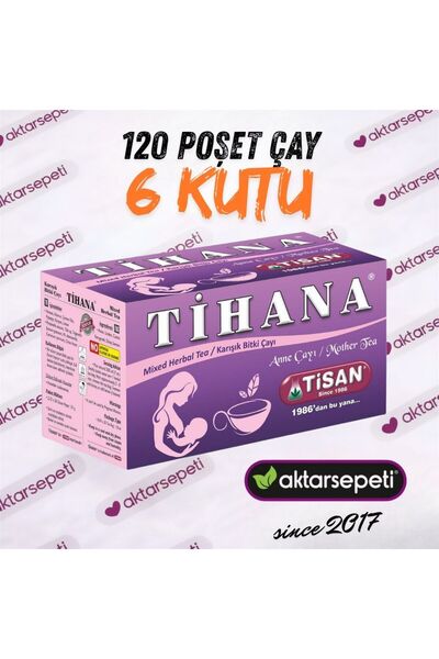 Tisan Tihana Tea |   Mother's Tea |   120 Tea Bags