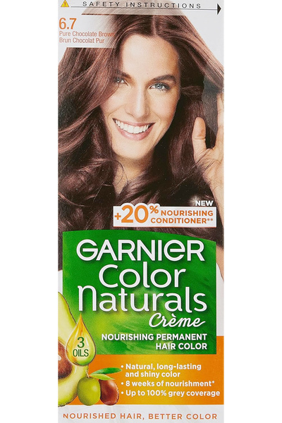 Garnier Color Naturals 6.7 Pure Chocolate Brown Haircolor